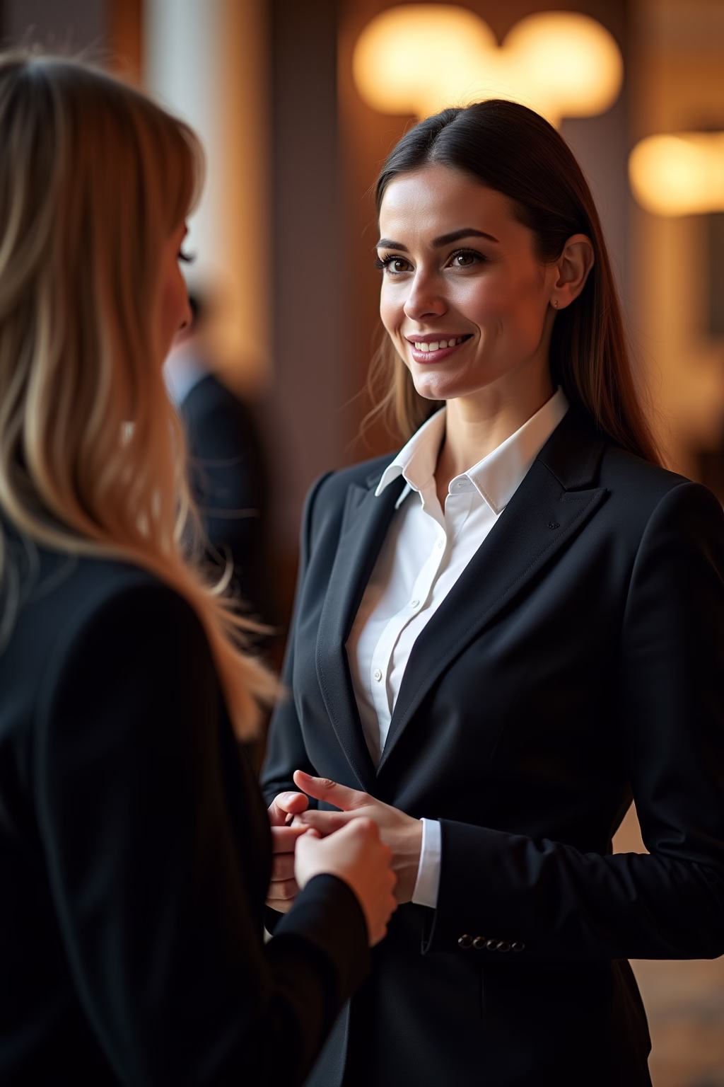 business woman successful outline 3