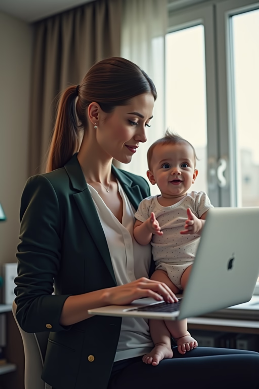 business woman successful outline 4