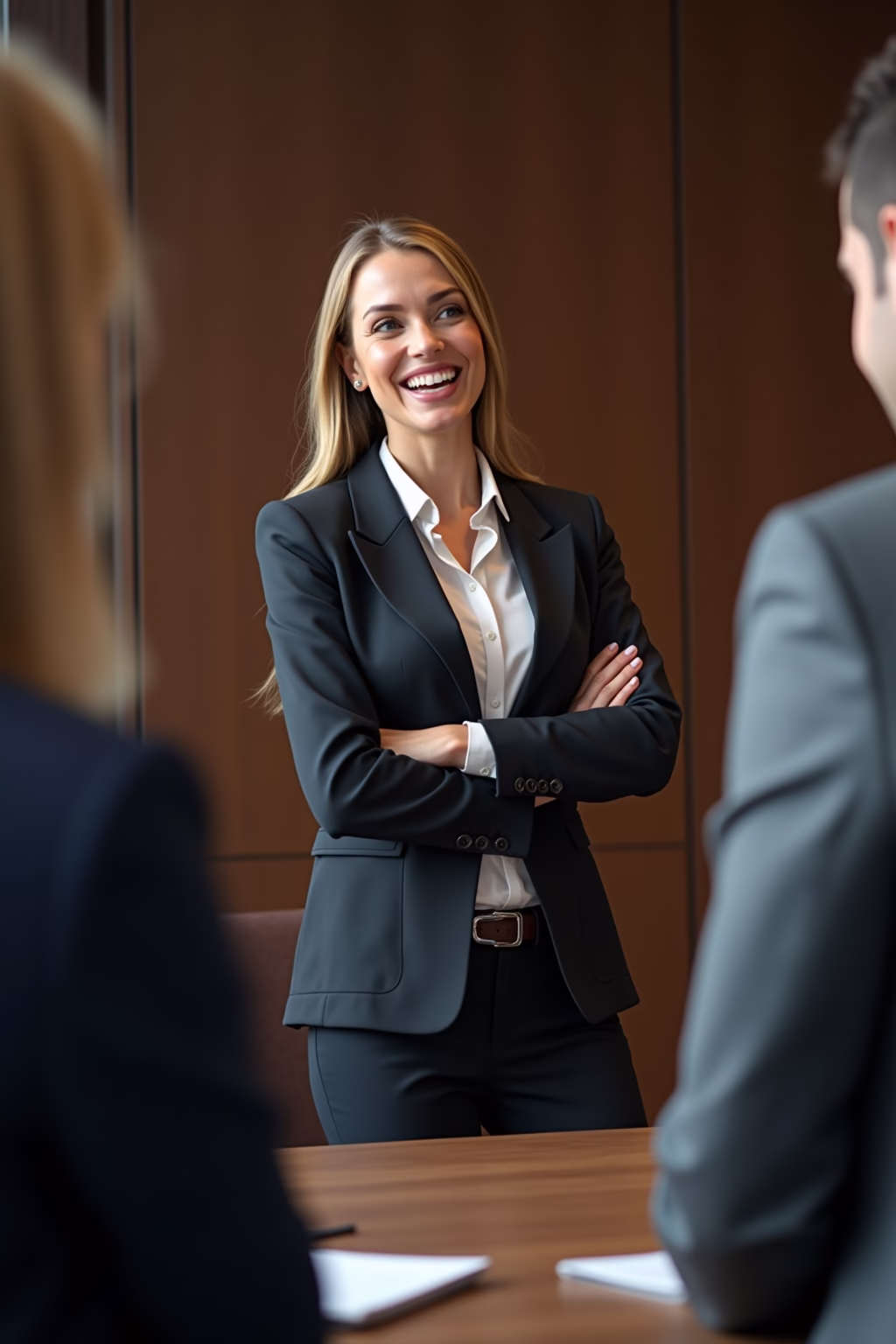 business woman successful outline 6