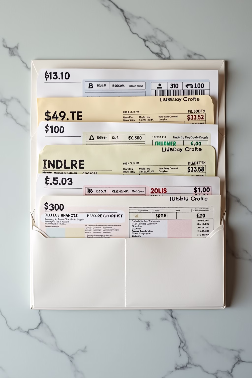 umschlag budget outline 4